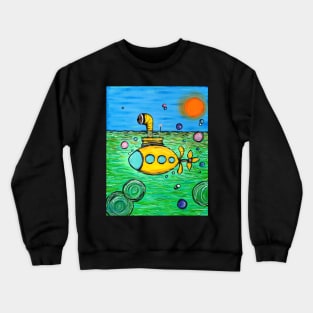 Sea Of Green Crewneck Sweatshirt